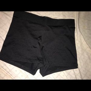 black spandex